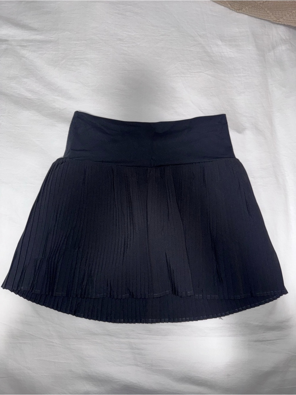 JoyLab Black Pleated Mini High-Rise Skort